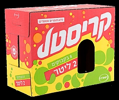 קרטון קריסטל 2 ל' (הגדל)