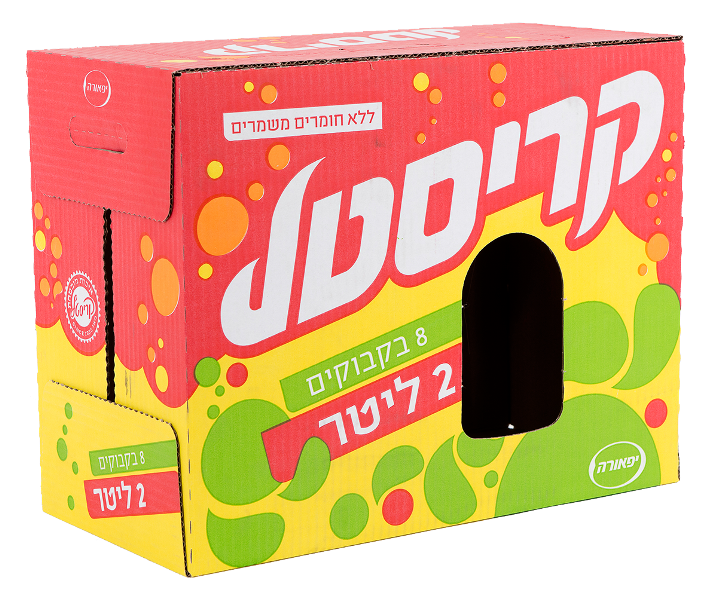 קרטון קריסטל 2 ל'